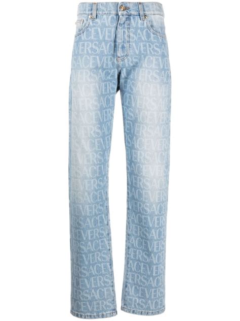 versace print jeans|versace jeans denim.